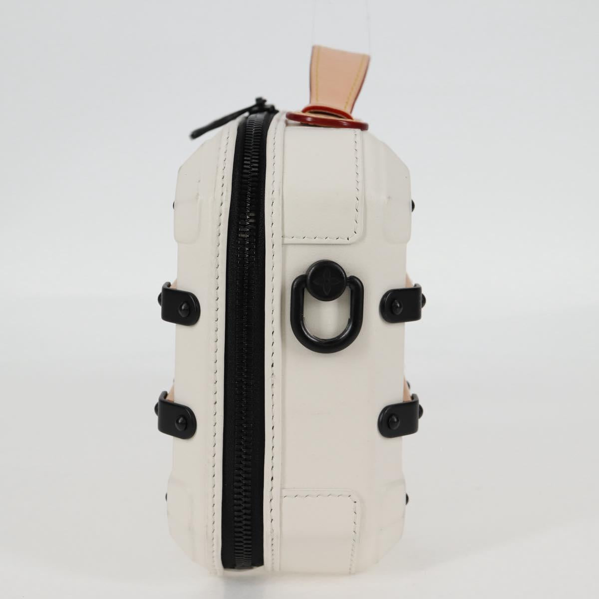 Louis Vuitton White Canvas Trunk