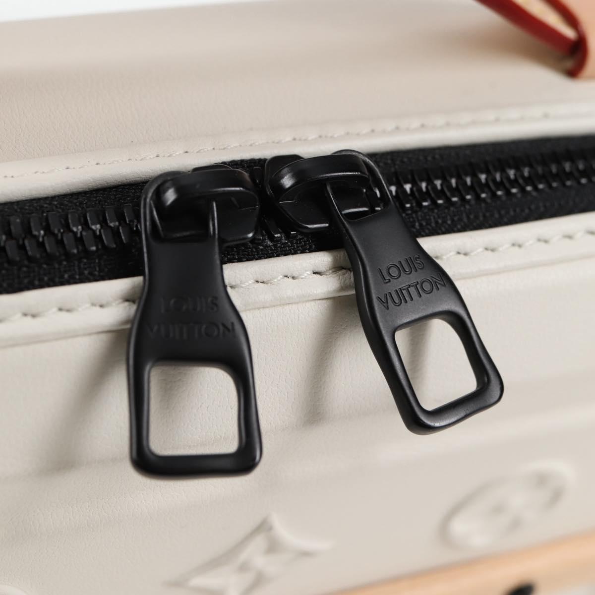 Louis Vuitton White Canvas Trunk
