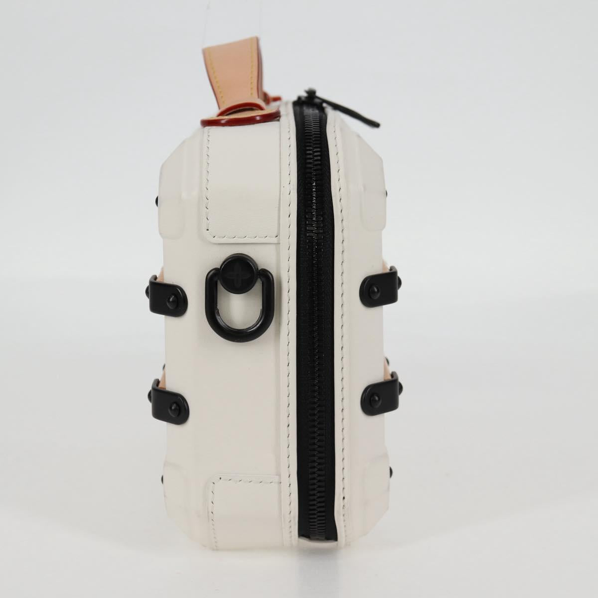 Louis Vuitton White Canvas Trunk