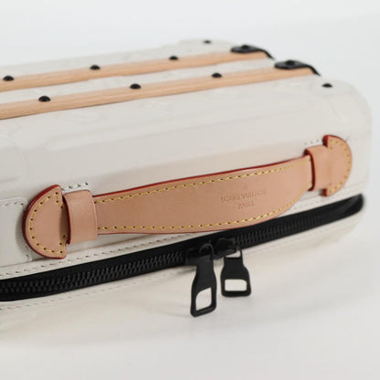 Louis Vuitton White Canvas Trunk