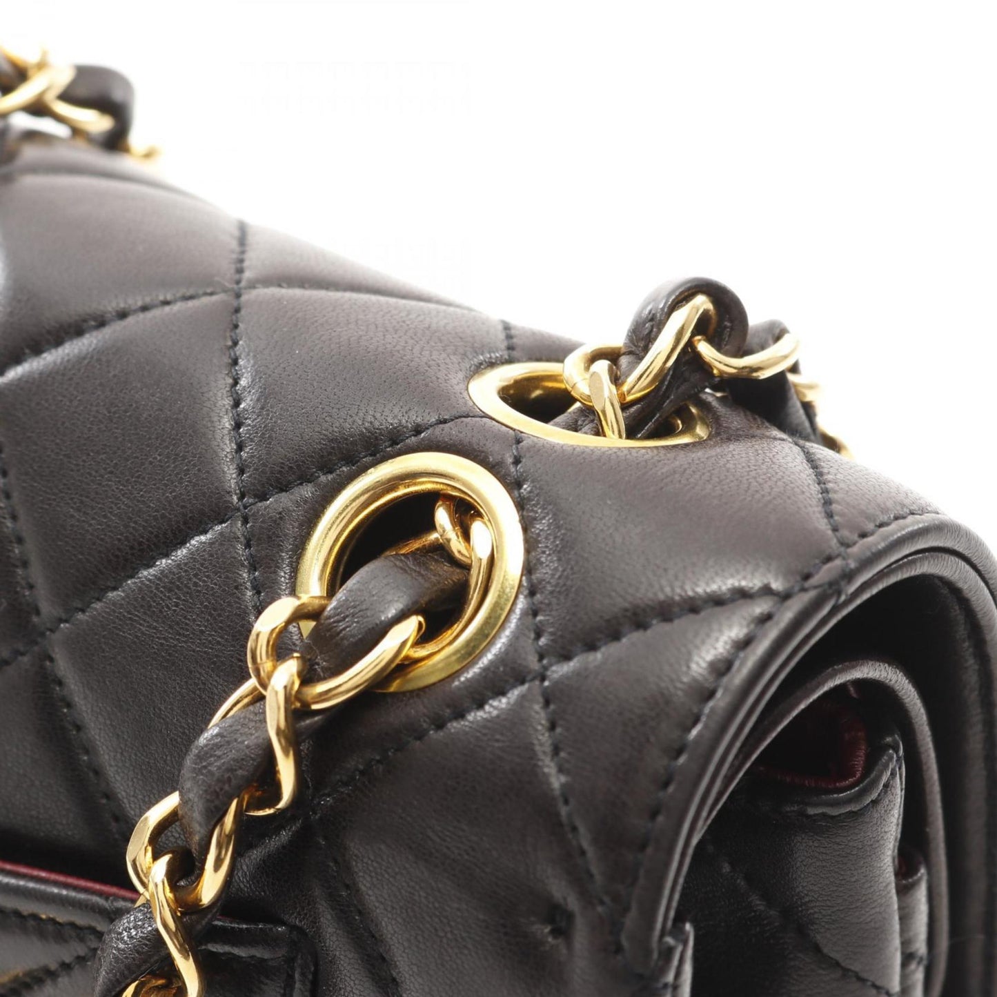 Chanel Black Leather Timeless 23