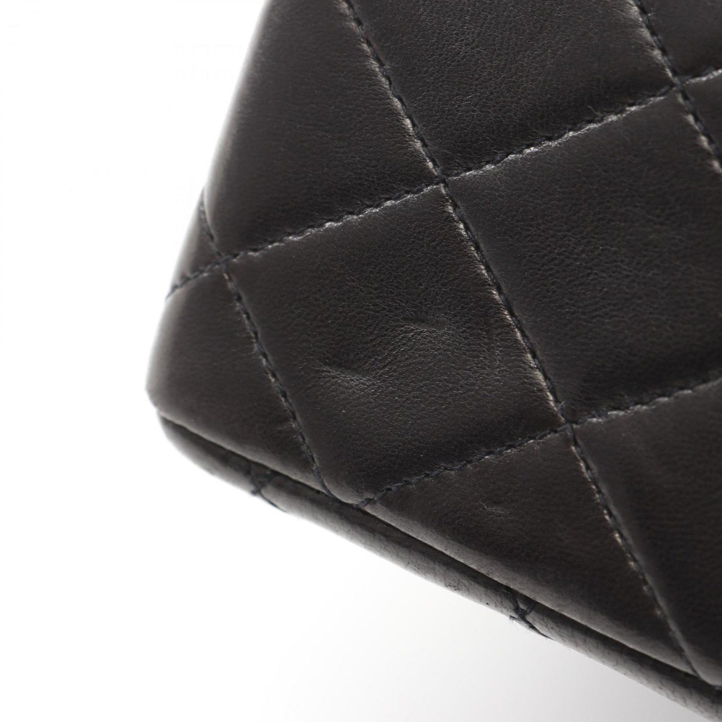 Chanel Black Leather Timeless 23