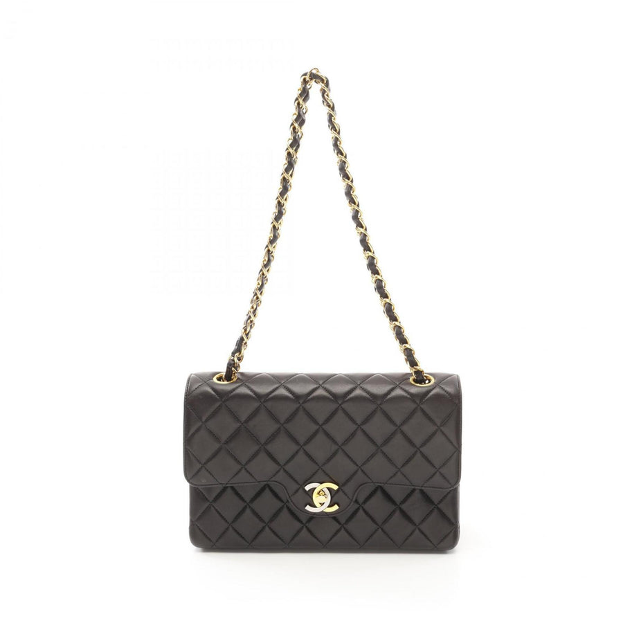 Chanel Black Leather Timeless 23