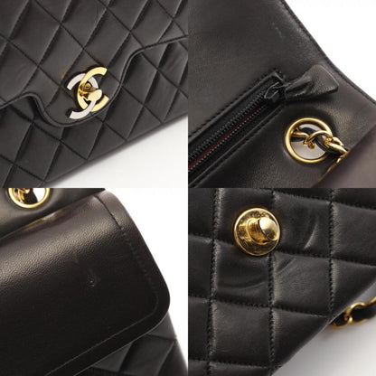 Chanel Black Leather Timeless 23