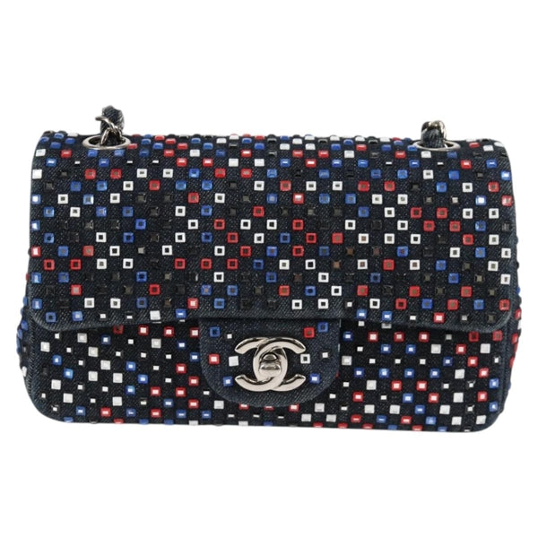 Chanel Blue Leather Timeless