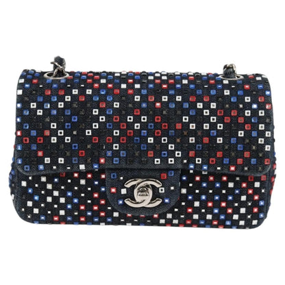 Chanel Blue Leather Timeless
