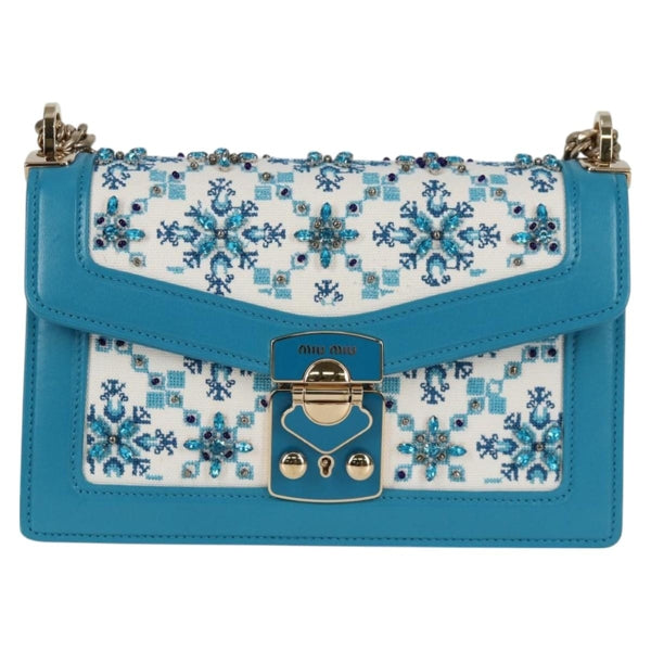 Chanel Blue Leather Timeless