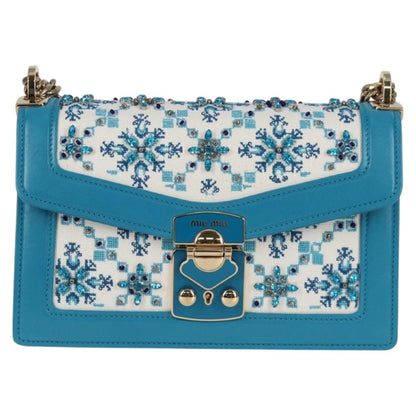 Chanel Blue Leather Timeless