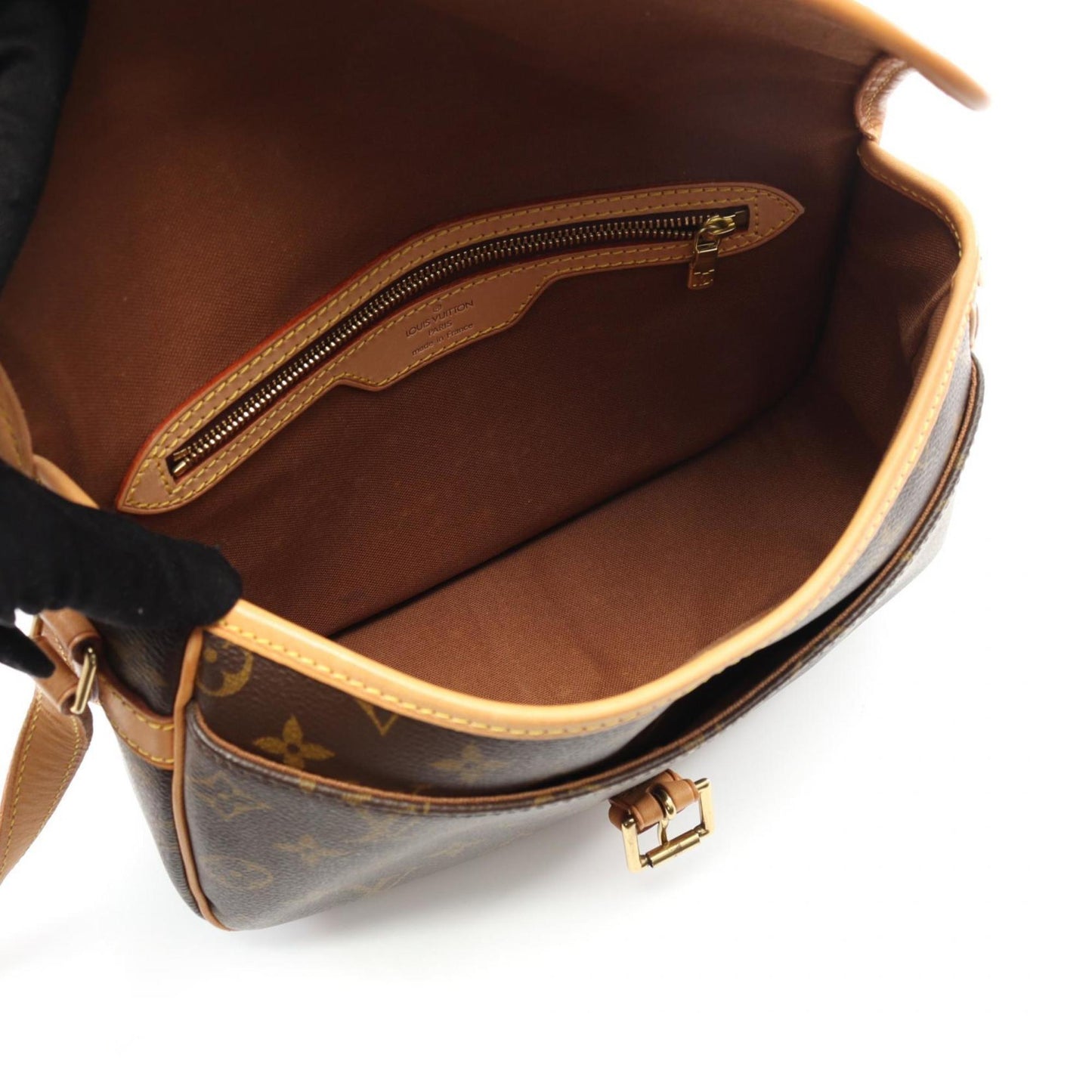 Louis Vuitton Brown Canvas Sologne