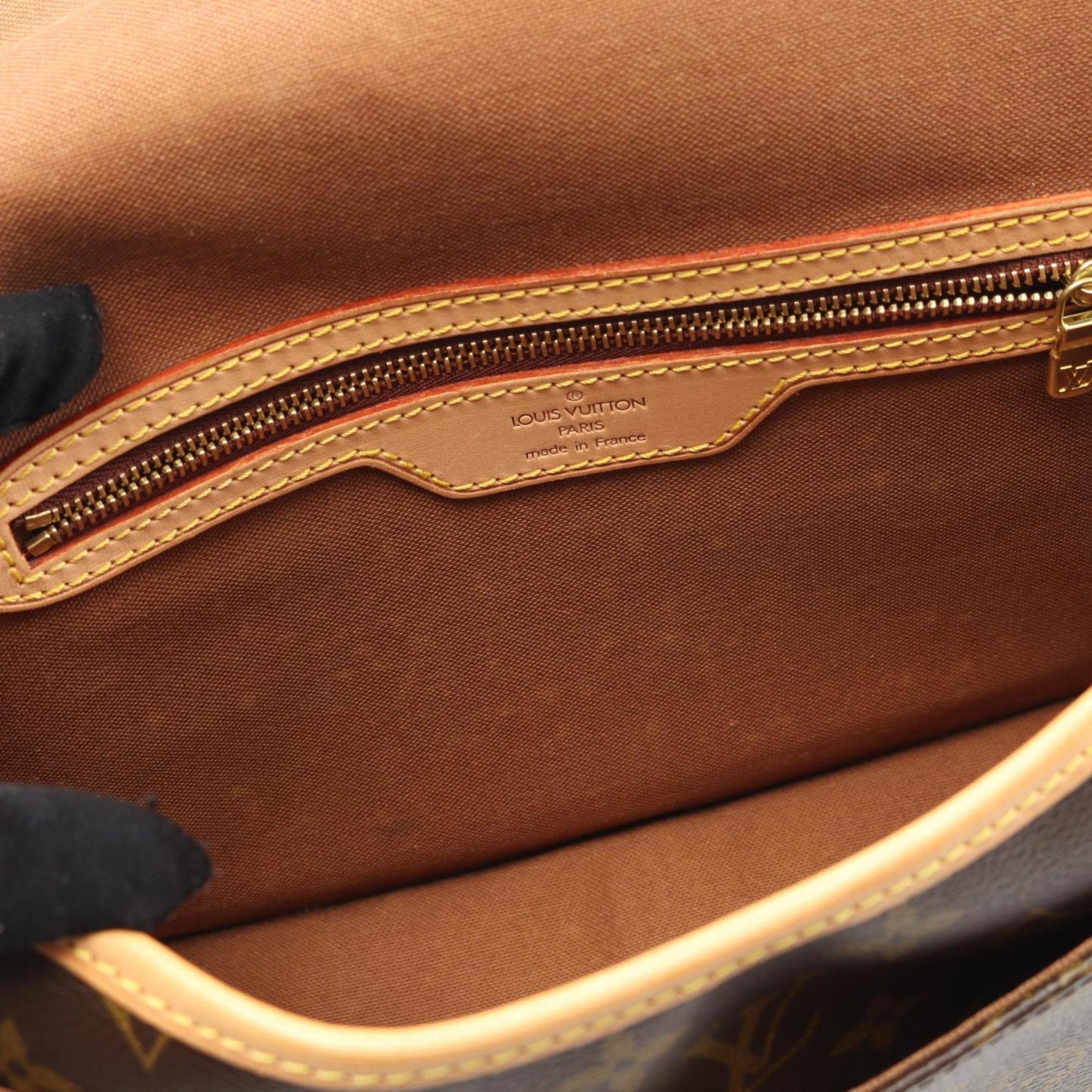 Louis Vuitton Brown Canvas Sologne