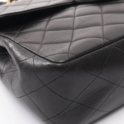 Chanel Black Leather Jumbo