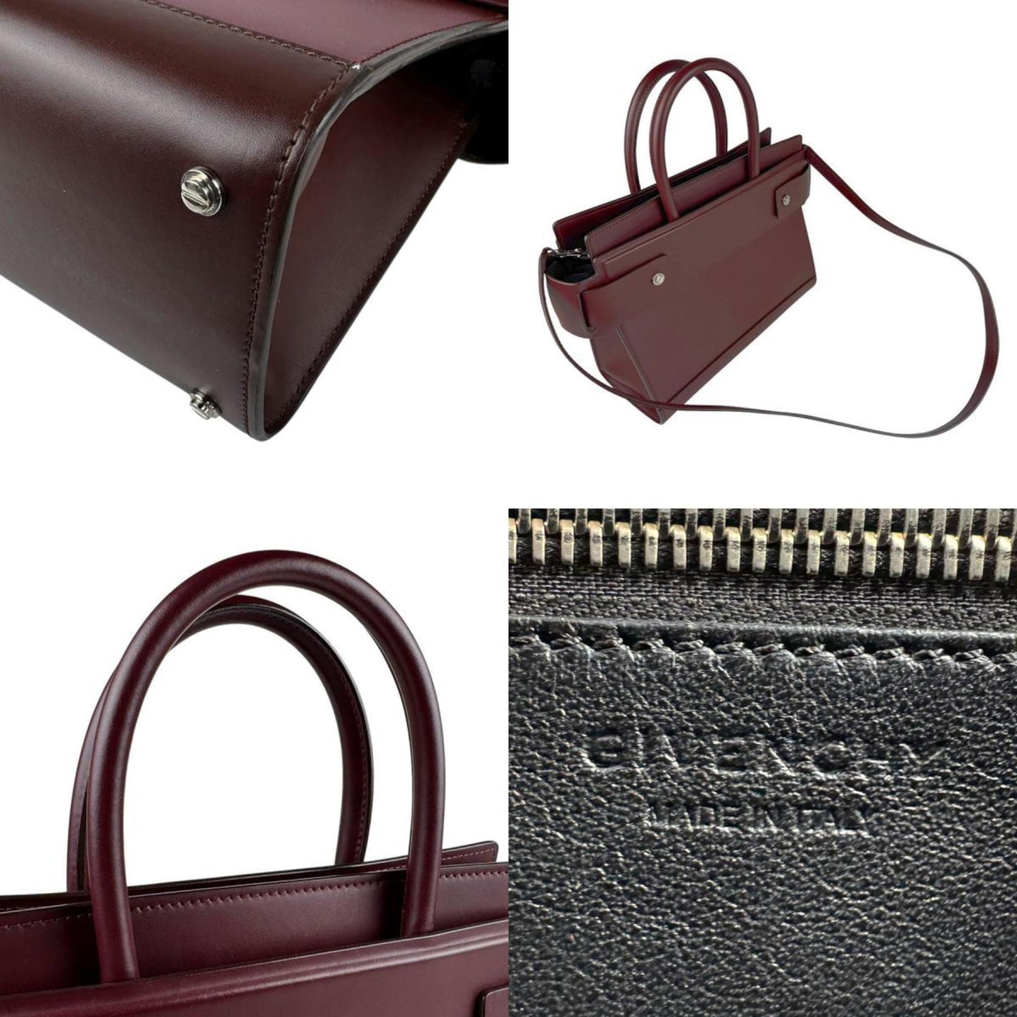 Givenchy Red Leather Handbag