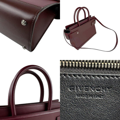 Givenchy Red Leather Handbag