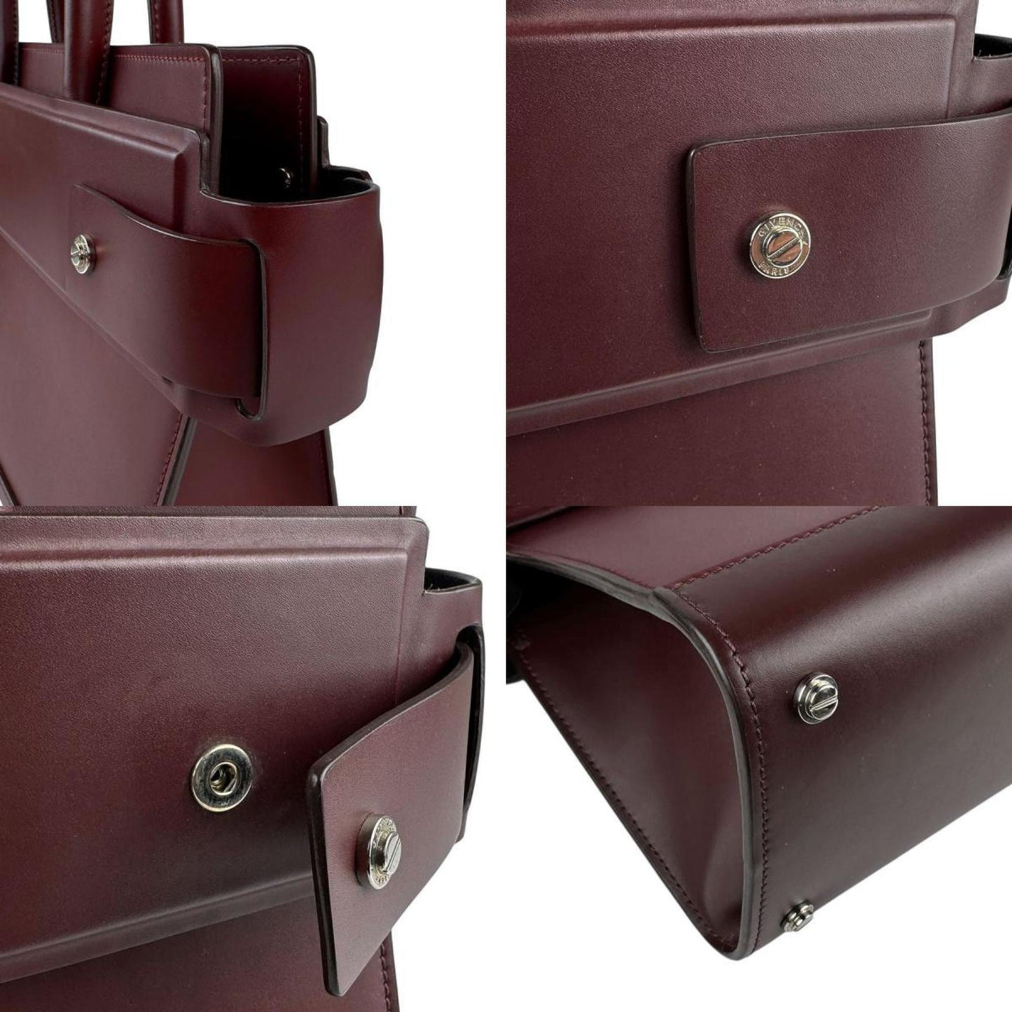 Givenchy Red Leather Handbag
