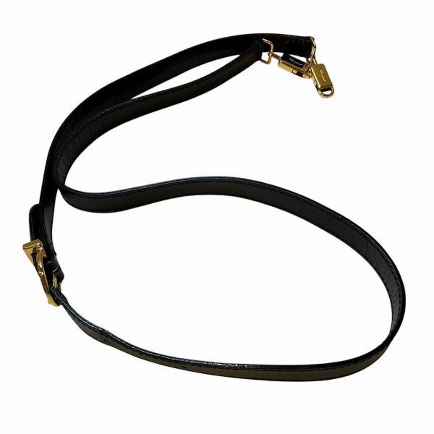 Salvatore Ferragamo Black Leather Gancini