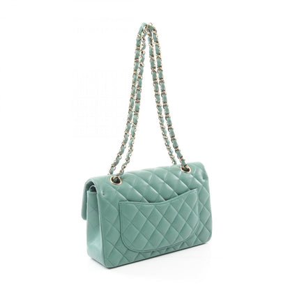 Chanel Green Leather Timeless