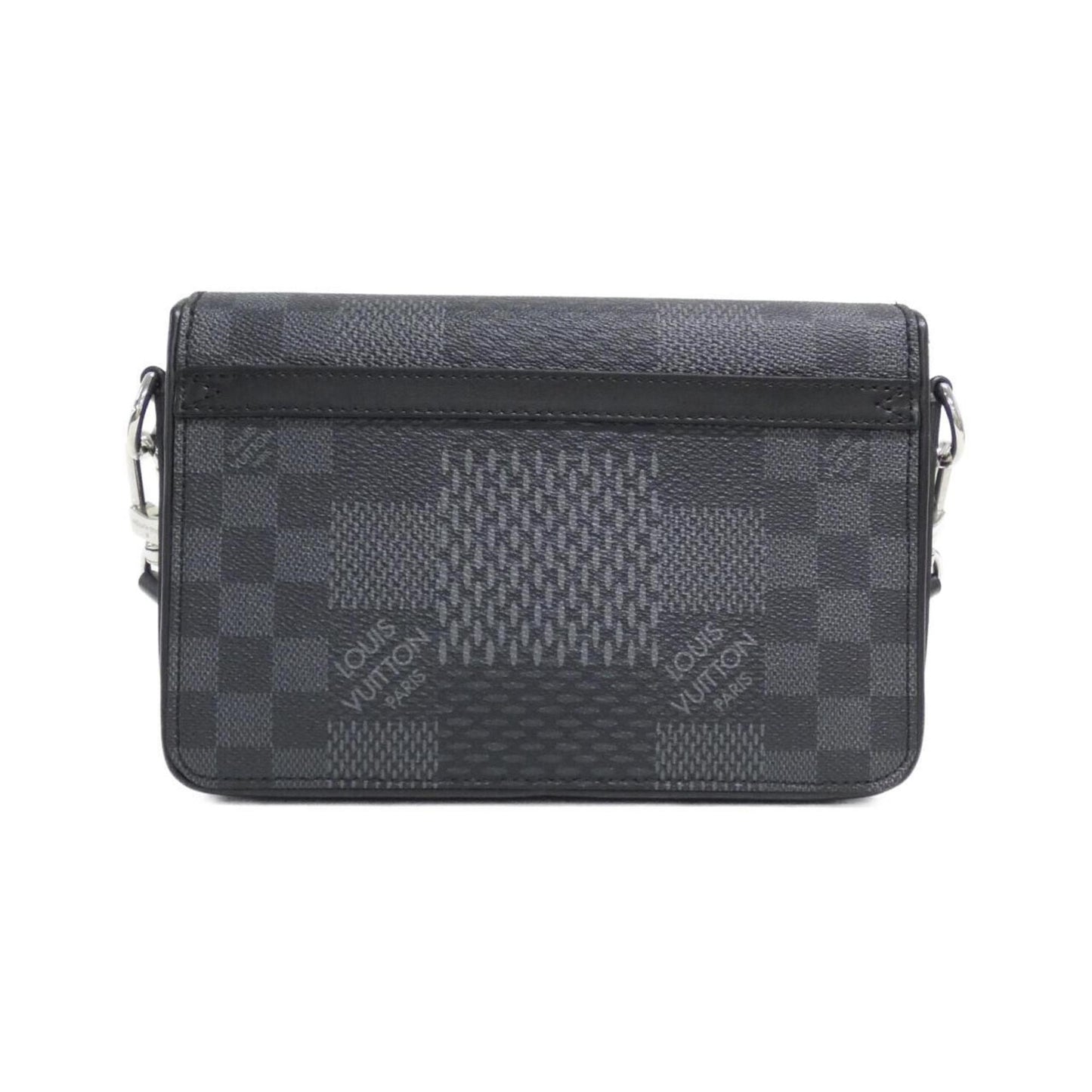 Louis Vuitton Black Canvas Shoulder