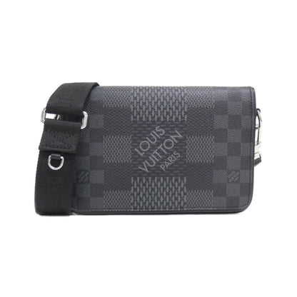 Louis Vuitton Black Canvas Shoulder