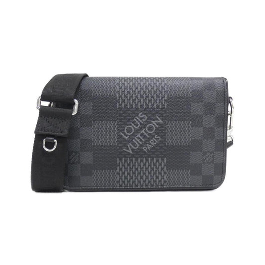 Louis Vuitton Black Canvas Shoulder