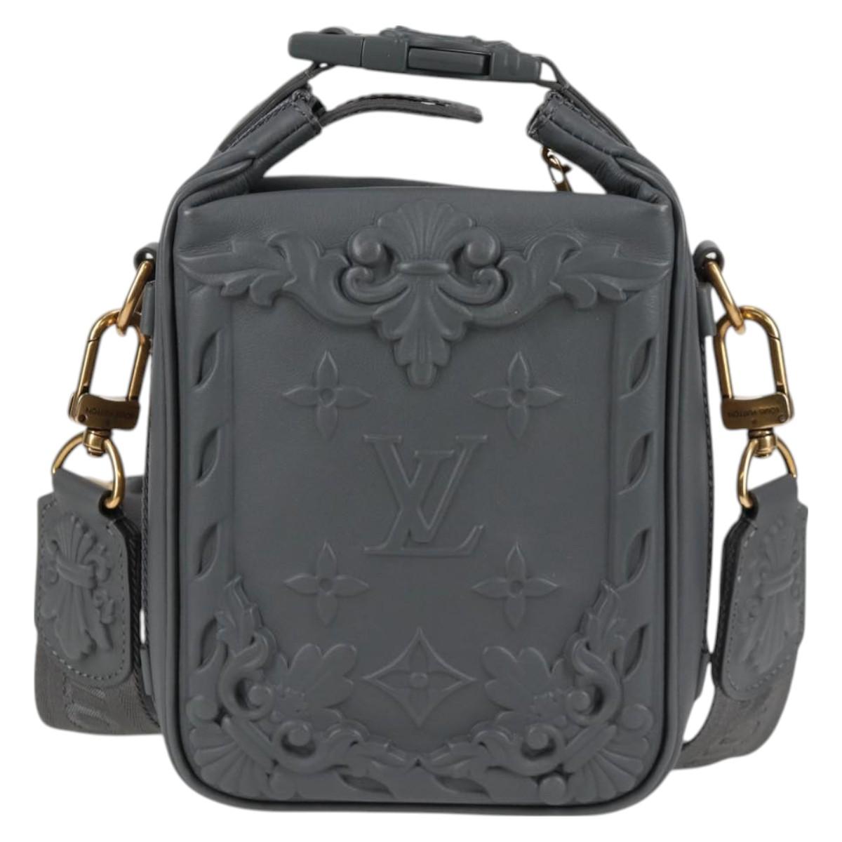 Louis Vuitton Gray Leather Cruiser
