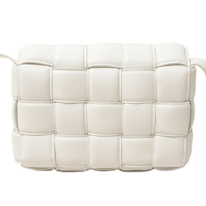 Bottega Veneta White Leather Cassette