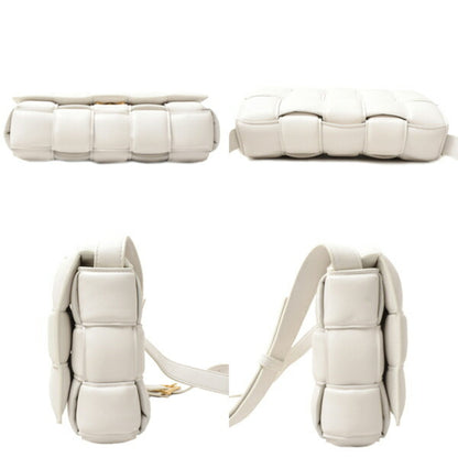 Bottega Veneta White Leather Cassette