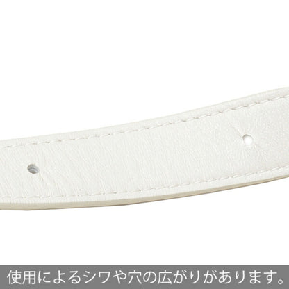 Bottega Veneta White Leather Cassette
