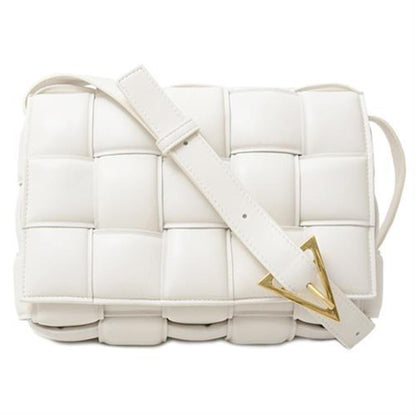 Bottega Veneta White Leather Cassette