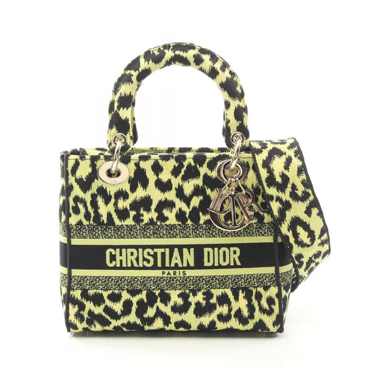 Dior Green Canvas Lady Dior