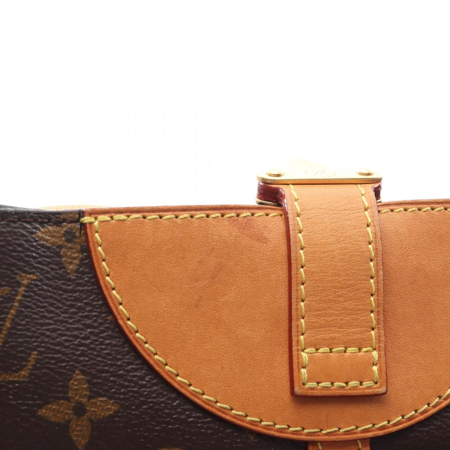 Louis Vuitton Brown Canvas Duffle