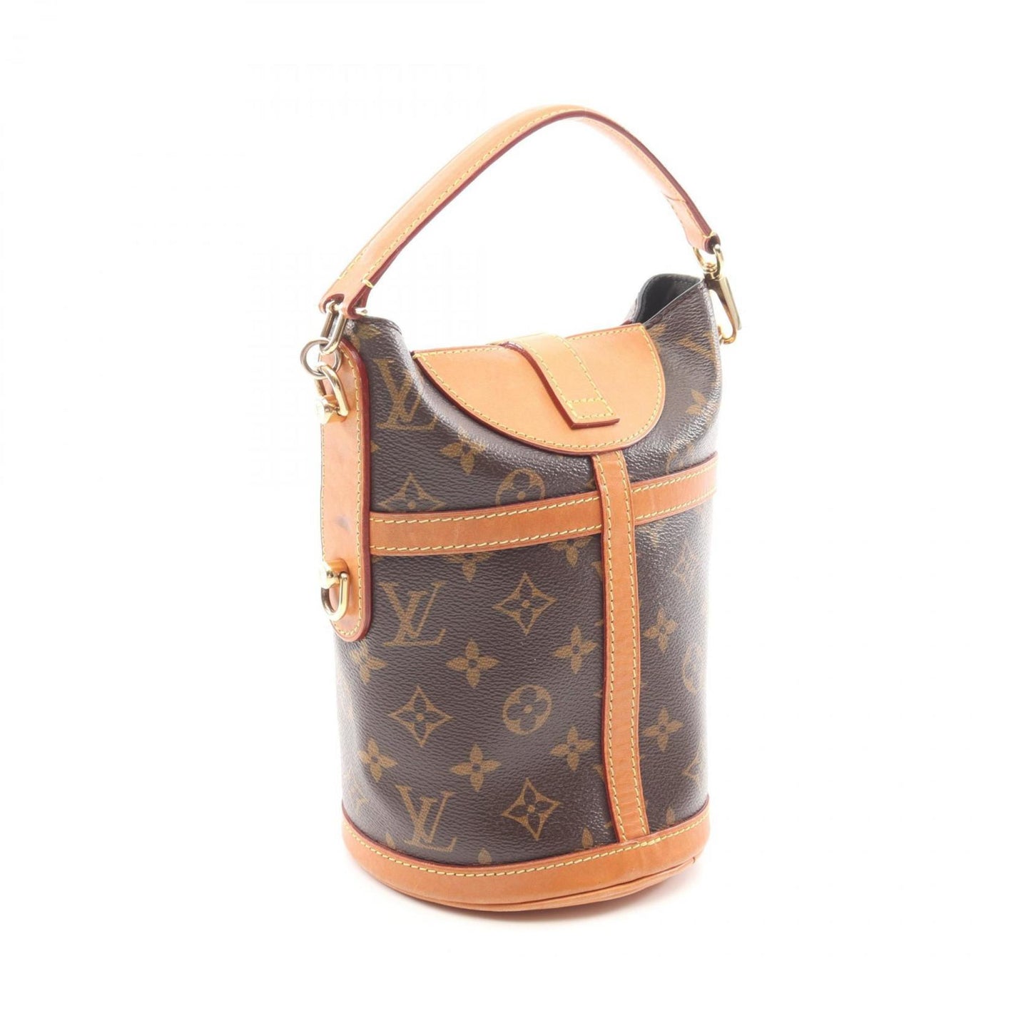 Louis Vuitton Brown Canvas Duffle