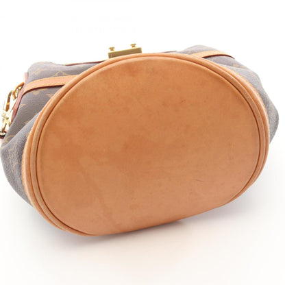 Louis Vuitton Brown Canvas Duffle