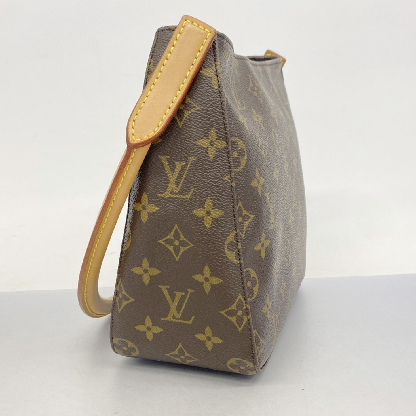 Louis Vuitton Brown Canvas Looping Mm