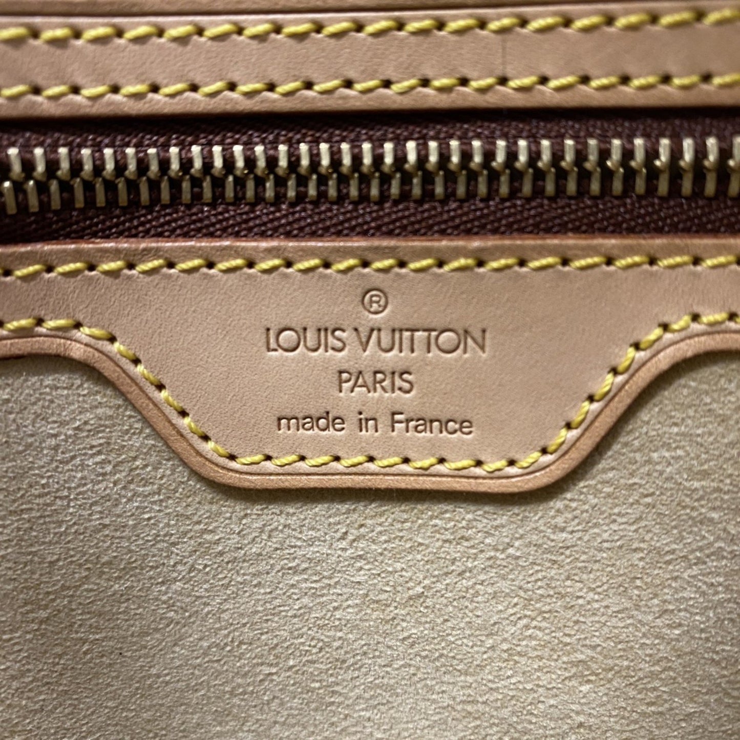 Louis Vuitton Brown Canvas Looping Mm