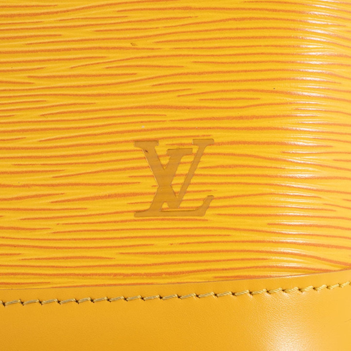 Louis Vuitton Yellow Leather Alma