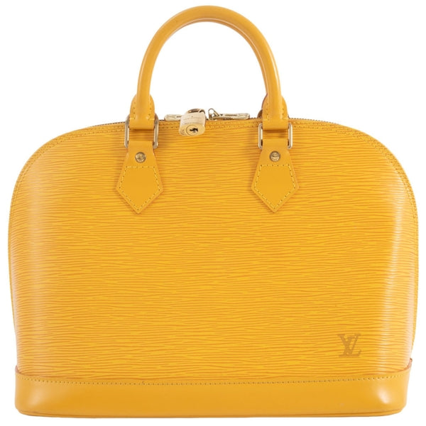 Louis Vuitton Blue Leather Sac Plat