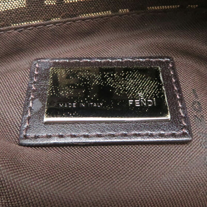 Fendi Brown Canvas Tote