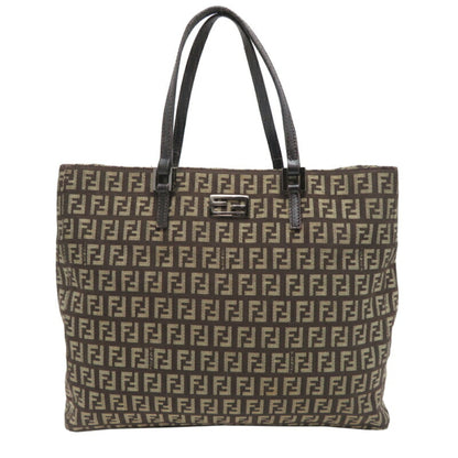 Fendi Brown Canvas Tote