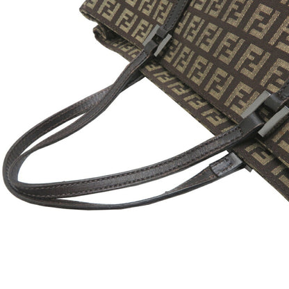 Fendi Brown Canvas Tote