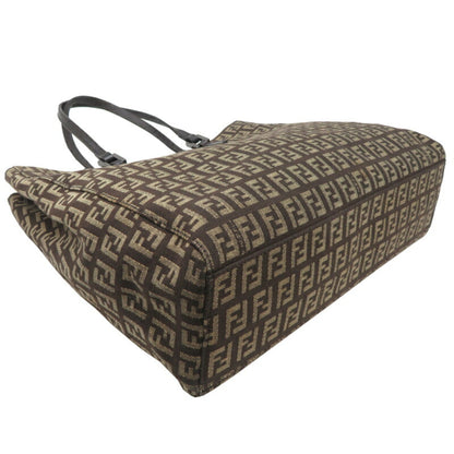 Fendi Brown Canvas Tote
