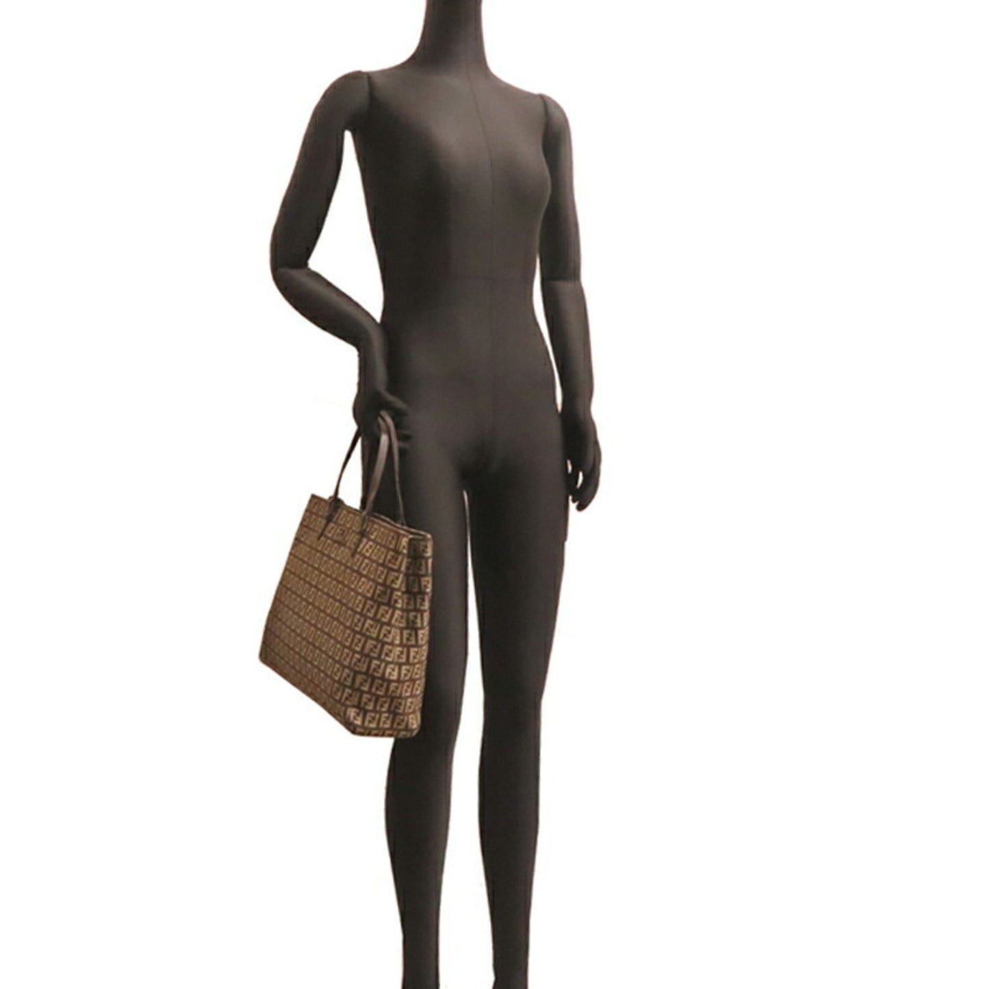 Fendi Brown Canvas Tote