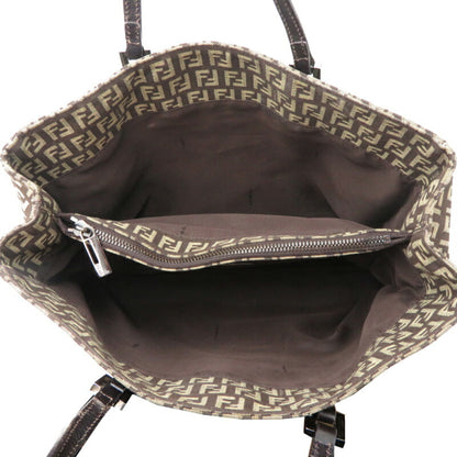 Fendi Brown Canvas Tote