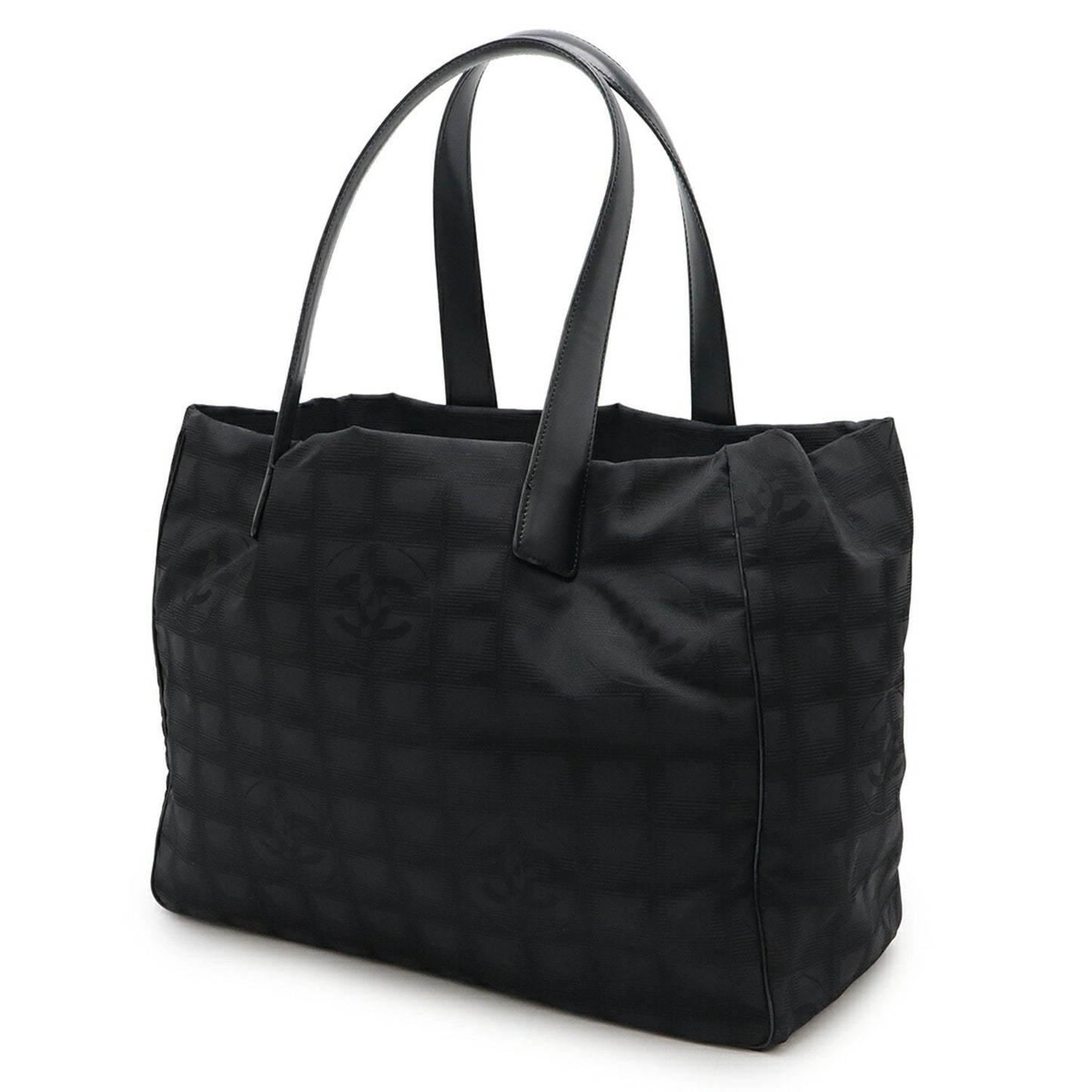 Chanel Black Nylon Travel Line