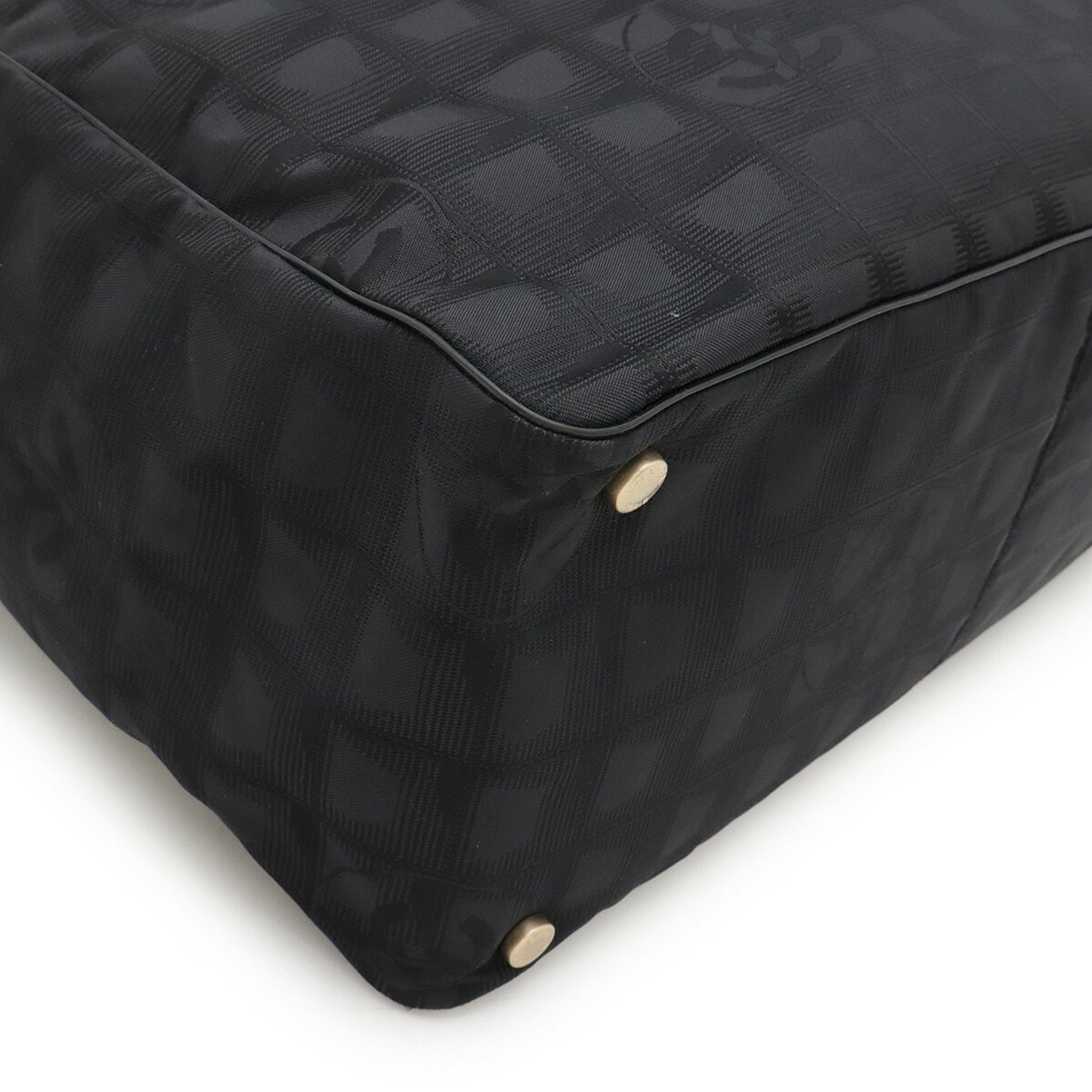 Chanel Black Nylon Travel Line