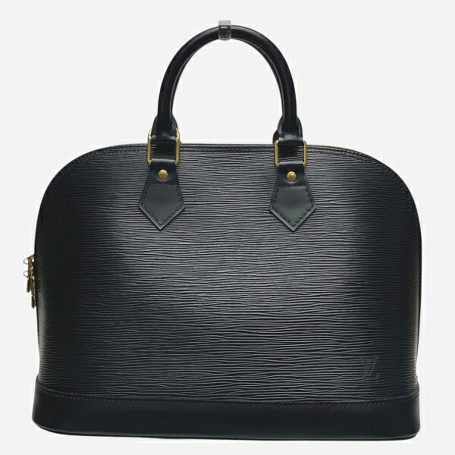 Louis Vuitton Black Leather Alma