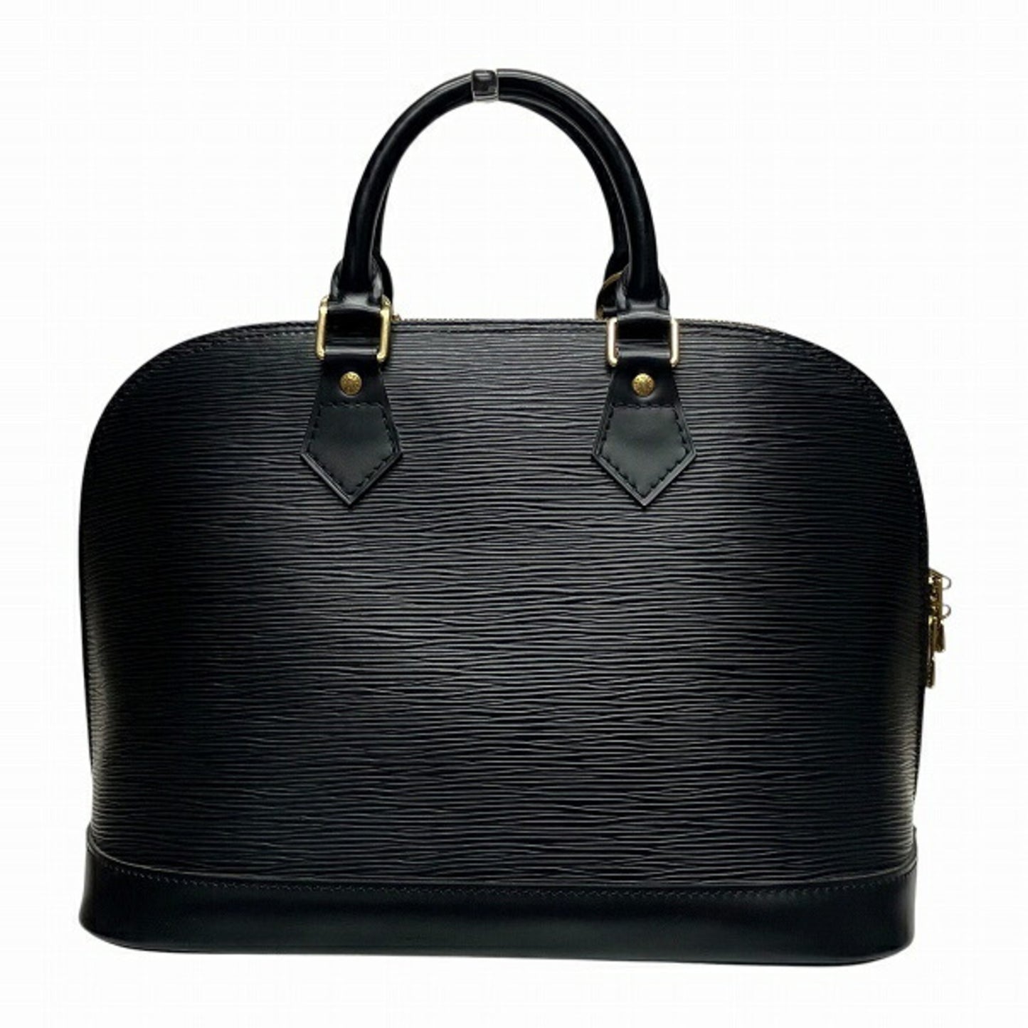 Louis Vuitton Black Leather Alma