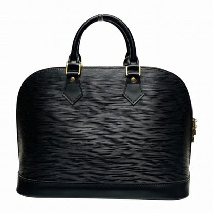 Louis Vuitton Black Leather Alma