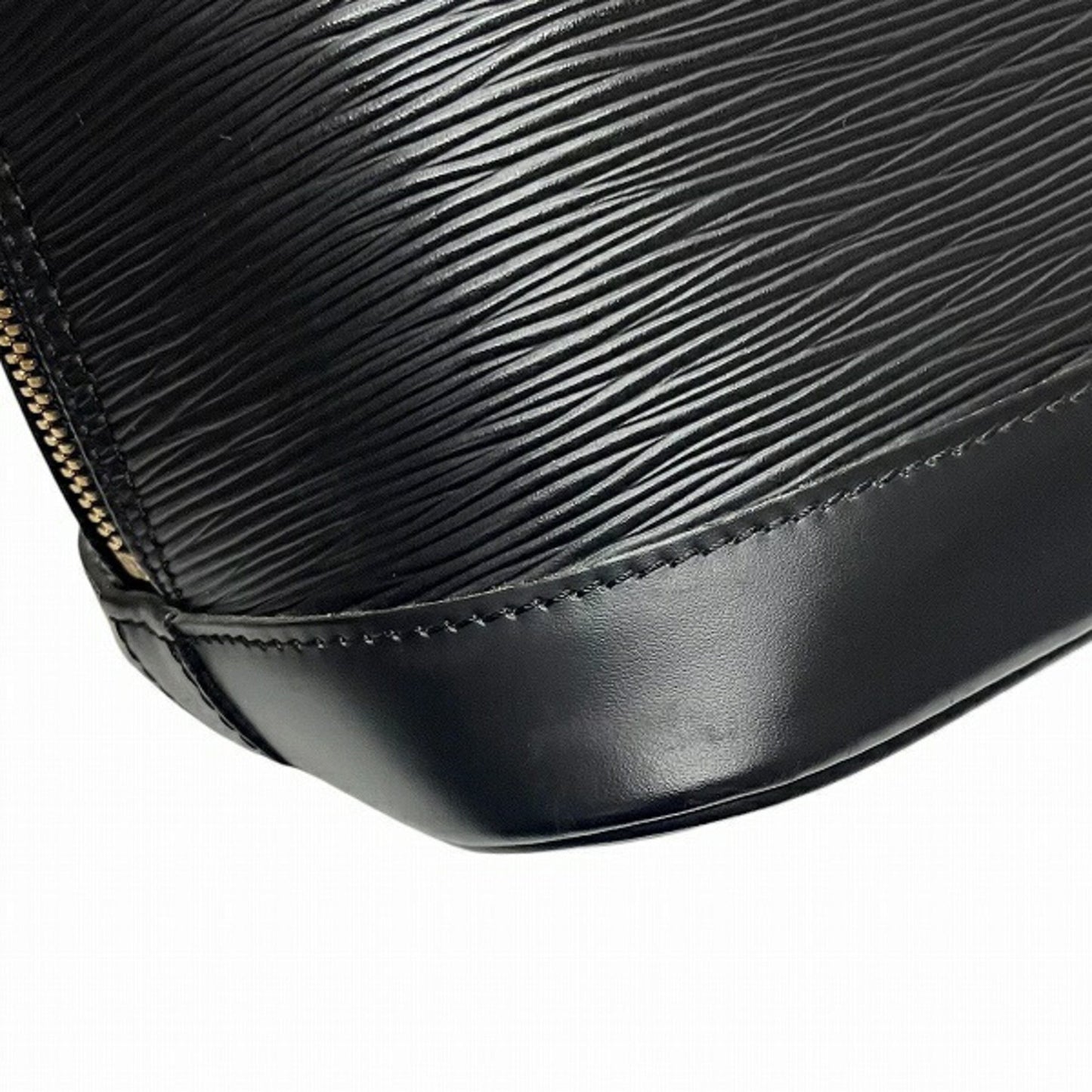Louis Vuitton Black Leather Alma