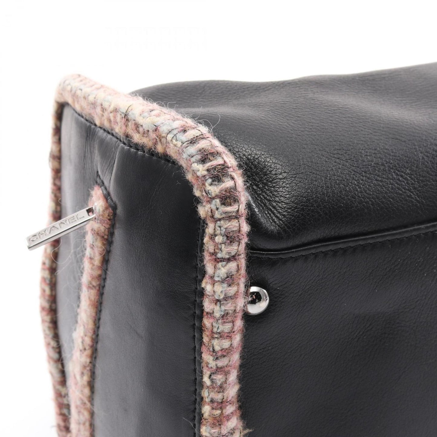 Chanel Black Leather Handbag