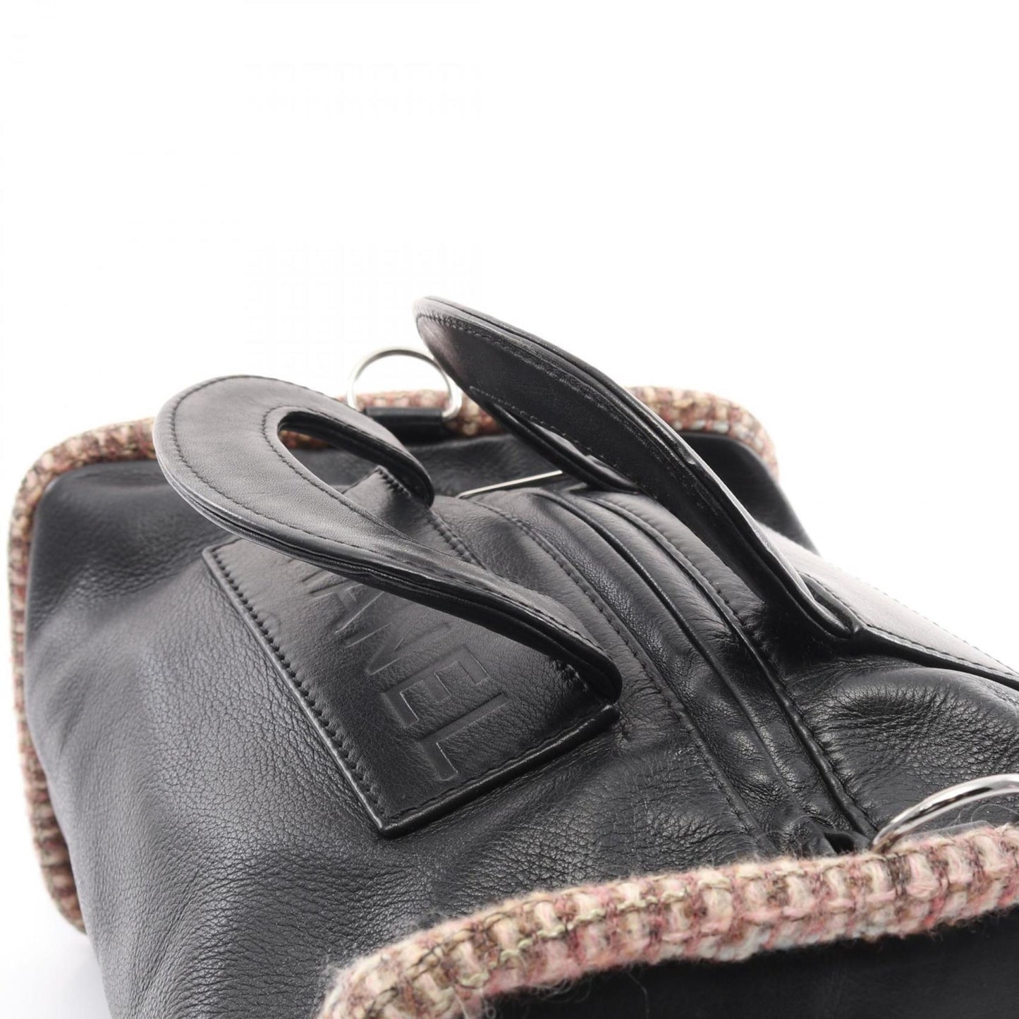 Chanel Black Leather Handbag